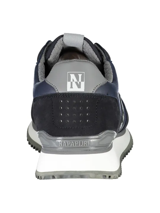 "NAPAPIJRI Urban Sneaker: Stilvolle Grau-Schwarz Sneakers"