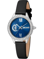 Elegante Just Cavalli Uhr Schwarz