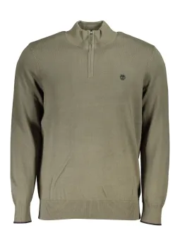 "Timberland Bio-Baumwollpullover mit Halbreißverschluss"