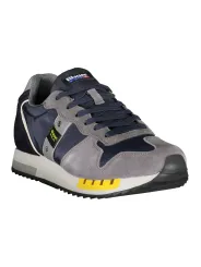 "Blauer Sneakers im Sale | Blauer Queens Sport Sneaker Grau-Blau online kaufen"|Planet-Deluxe