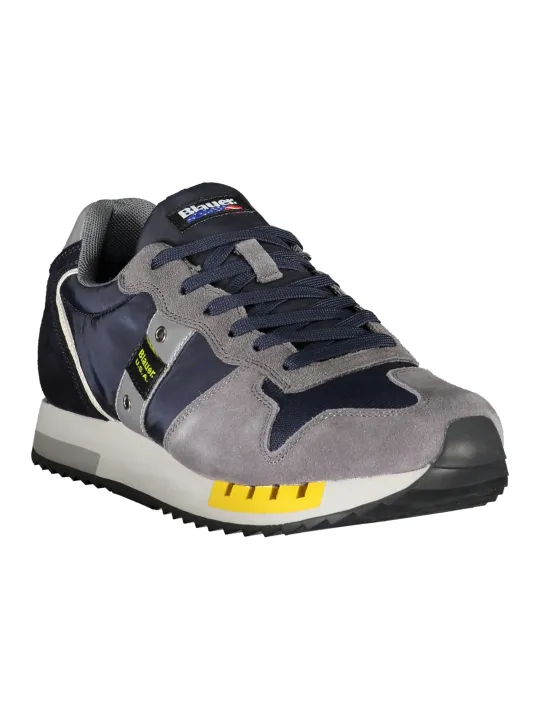 "Blauer Sneakers im Sale | Blauer Queens Sport Sneaker Grau-Blau online kaufen"|Planet-Deluxe