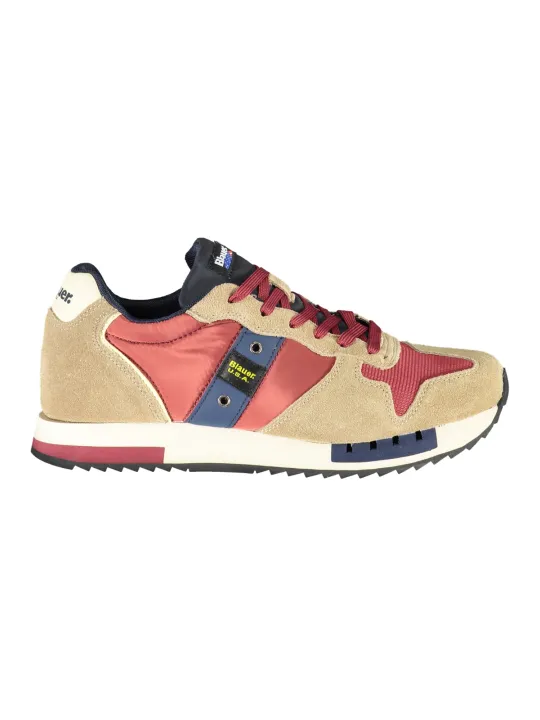 "Blauer Sneakers im Sale | Blauer Beige Rot Marine Sneaker online kaufen"|Planet-Deluxe
