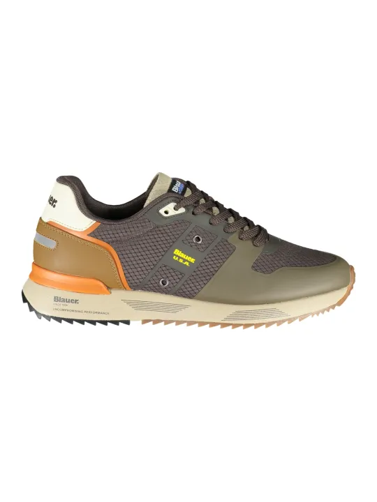 "Blauer Sneakers im Sale | Blauer Sneaker F3HOXIE02 Adventure Brown Olive online kaufen"|Planet-Deluxe