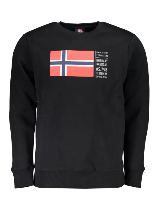 "NORWAY 1963 Startseite im Sale | NORWEGEN 1963 SCHWARZES HERREN-SWEATSHIRT MIT REISSVERSCHLUSS online kaufen"|Planet-Deluxe