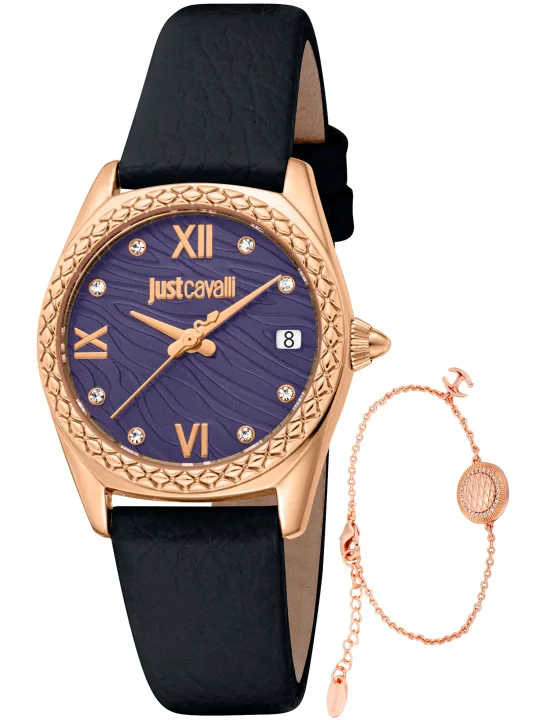 Rosegold Just Cavalli Uhr Armband