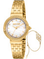 Gelbe Just Cavalli Damenuhr Gold