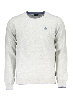 North Sails Heather Grey Crewneck Pullover - Stil & Komfort