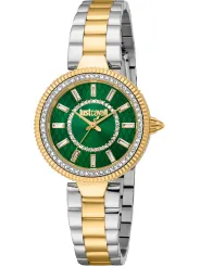 Just Cavalli gold crystal detail Uhr