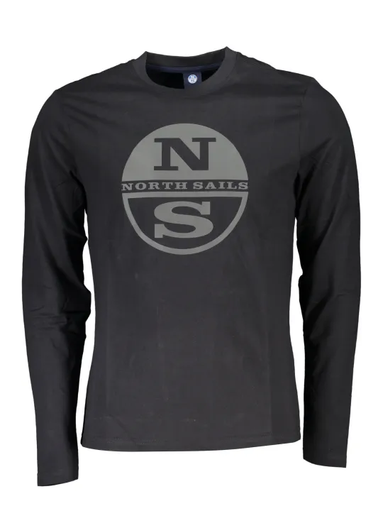 "North Sails T-Shirts im Sale | NORTH SAILS LANGARM-T-SHIRT FÜR HERREN SCHWARZ online kaufen"|Planet-Deluxe