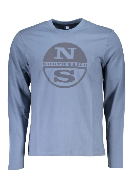 "North Sails T-Shirts im Sale | NORTH SAILS LANGARM-T-SHIRT FÜR HERREN BLAU online kaufen"|Planet-Deluxe