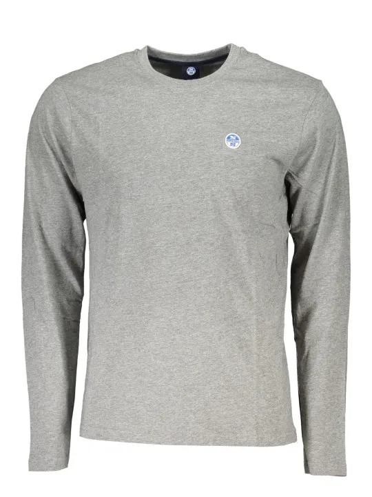 "North Sails Startseite im Sale | NORTH SAILS HERREN-LANGARM-T-SHIRT GRAU online kaufen"|Planet-Deluxe