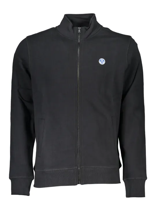 "North Sails Startseite im Sale | NORTH SAILS HERREN-SWEATSHIRT MIT SCHWARZEM ZIP online kaufen"|Planet-Deluxe