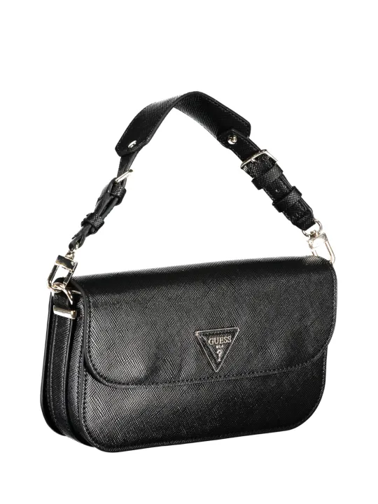 "GUESS JEANS Einzelstücke & Seltenheiten im Sale | **GUESS Stilvolle Schultertasche Schwarz** online kaufen"|Planet-Deluxe