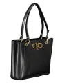 "GUESS JEANS Einzelstücke & Seltenheiten im Sale | "GUESS JEANS Elegante Flottentasche Schwarz-Gold" online kaufen"|Planet-Deluxe
