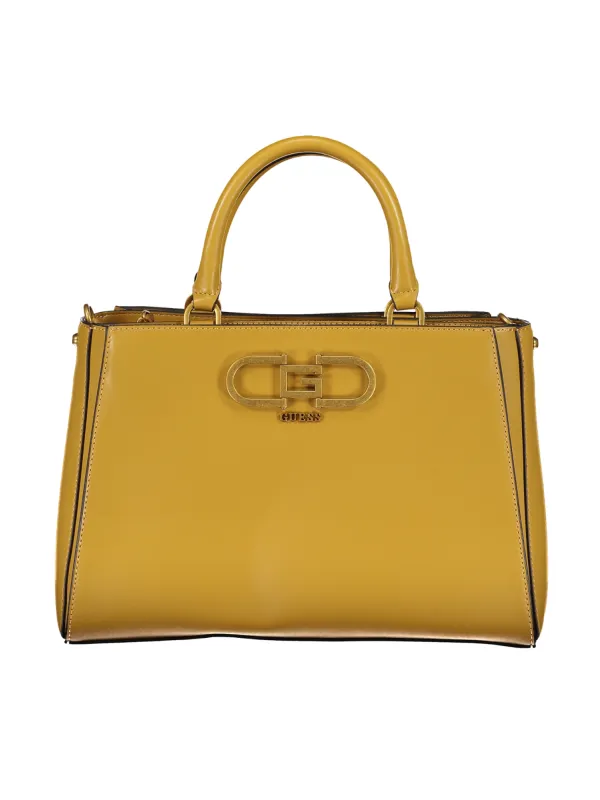 "GUESS JEANS VB898206: Stilvolle Senfgelbe Handtasche" "GUESS JEANS VB898206: Stilvolle Senfgelbe Handtasche"