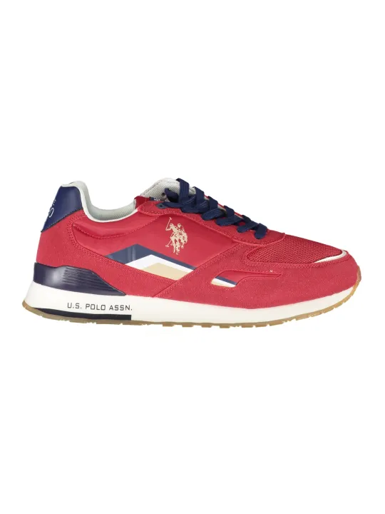 "U.s. Polo Assn. Startseite im Sale | US POLO ASSN. ROTE SPORTSCHUHE FÜR HERREN online kaufen"|Planet-Deluxe