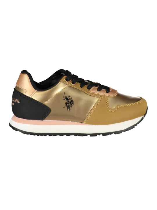"U.s. Polo Assn. Startseite im Sale | US POLO ASSN. GOLDENE KINDER-SPORTSCHUHE online kaufen"|Planet-Deluxe