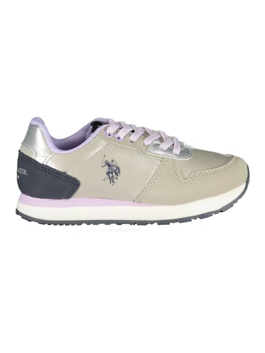 "U.s. Polo Assn. Startseite im Sale | US POLO ASSN. SILBERNE SPORTSCHUHE FÜR KINDER online kaufen"|Planet-Deluxe