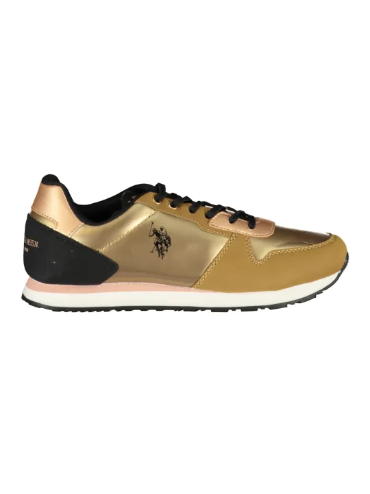"U.s. Polo Assn. Startseite im Sale | US POLO ASSN. GOLDENE SPORTSCHUHE FÜR DAMEN online kaufen"|Planet-Deluxe