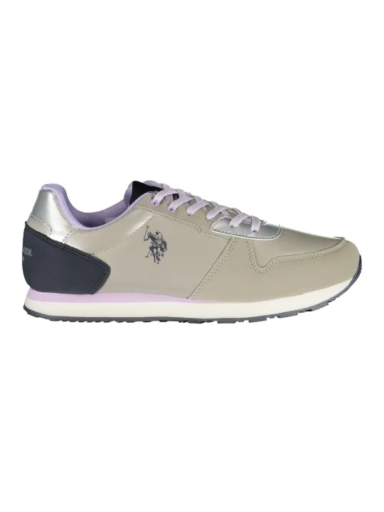 "U.s. Polo Assn. Startseite im Sale | US POLO ASSN. SILBERNE DAMEN-SPORTSCHUHE online kaufen"|Planet-Deluxe