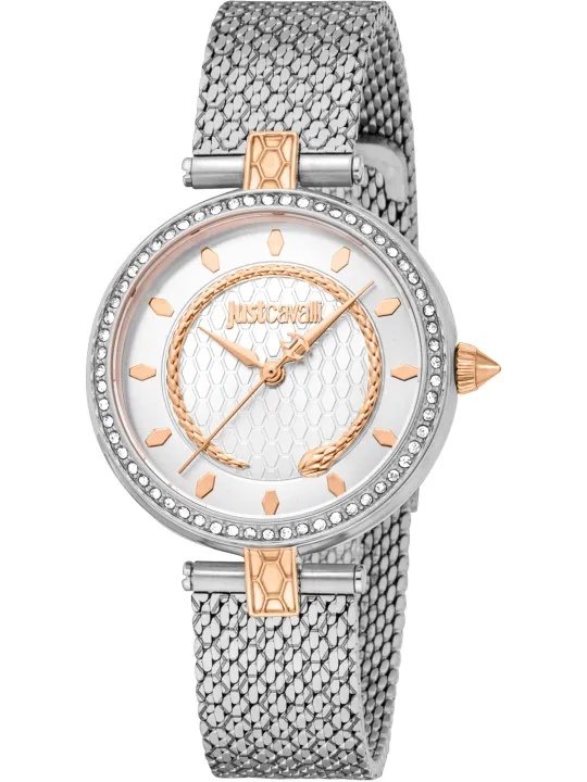 Just Cavalli Gelb Uhr Detailansicht