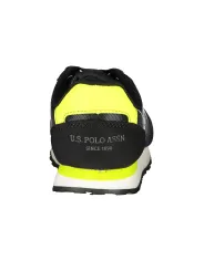 "U.S. Polo Assn. Sportlicher Sneaker Schwarz-Gelb"