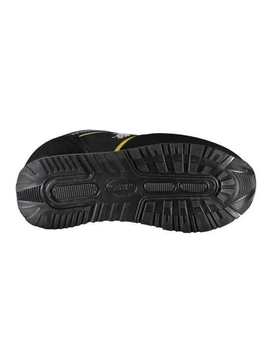 "U.S. Polo Assn. Unisex-Sneaker - Stil in Schwarz, Gelb, Weiß"