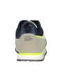 "U.S. Polo Assn. Sneaker: Grau-Blau-Gelb mit Kontrastdetails"