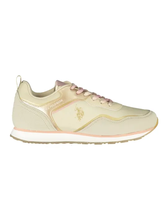 "U.s. Polo Assn. Startseite im Sale | US POLO ASSN. BEIGE SPORTSCHUHE FÜR DAMEN online kaufen"|Planet-Deluxe