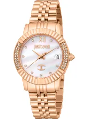 Rosa Gold Diamant Damenarmbanduhr