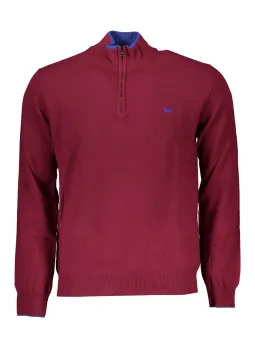 Luxus Halbzip-Pullover mit Stickerei - Harmont & Blaine