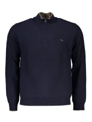 "Harmont & Blaine Pullover im Sale | Harmont Blaine Eleganter Wolle Pullover mit Halbreißverschluss online kaufen"|Planet-Deluxe