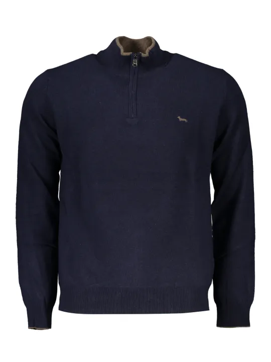 "Harmont & Blaine Pullover im Sale | Harmont Blaine Eleganter Wolle Pullover mit Halbreißverschluss online kaufen"|Planet-Deluxe