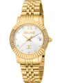 Goldene Just Cavalli Damenarmbanduhr mit Diamanten