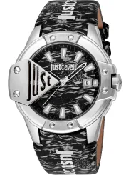 Just Cavalli Zebra-Print Herrenuhr