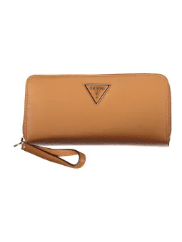 GUESS Jeans Cognac Geldbörse – Stilvoll & Funktional