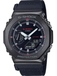 Schwarze Casio Digitaluhr mit Armband