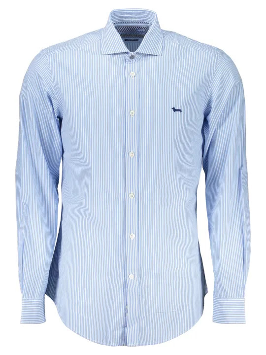 "Harmont & Blaine Hemden im Sale | Harmont Blaine BioBaumwolle Hemd gestreift BlauWeiss online kaufen"|Planet-Deluxe