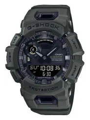Grüne digitale Casio G-Shock Uhr