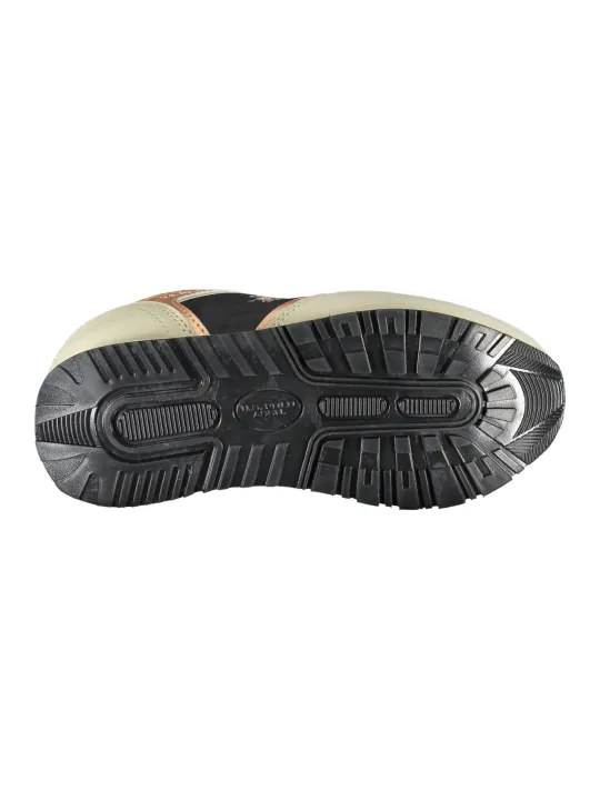 U.S. POLO Damen Sneaker - Schwarz & Beige, Trendy & Bequem