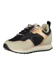 U.S. POLO Damen Sneaker - Schwarz & Beige, Trendy & Bequem