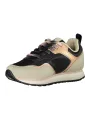 U.S. POLO Damen Sneaker - Schwarz & Beige, Trendy & Bequem