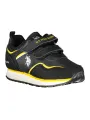 U.S. POLO Sneaker: Velcro-Riemen & Kontrastdetails
