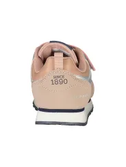 "U.S. POLO Kinder Sneaker Rosa & Silber - Stylisch & Bequem"