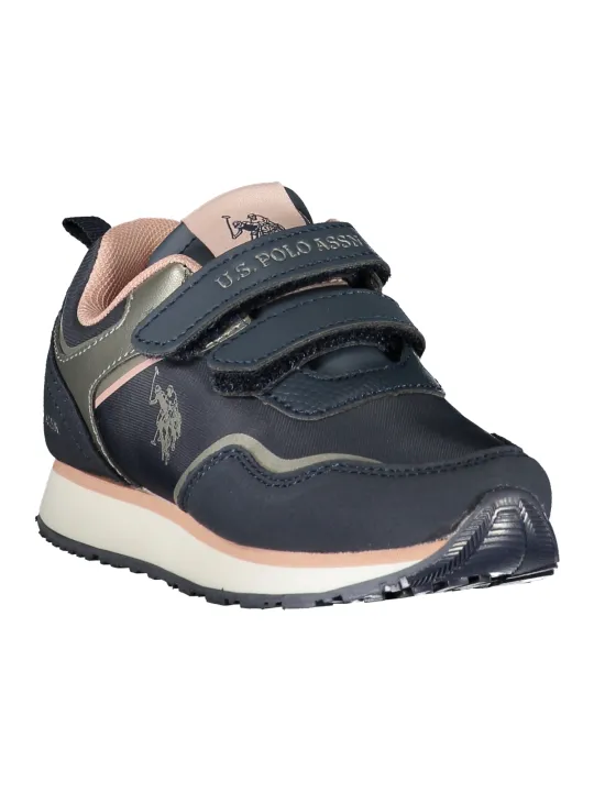 U.S. POLO Sneakers: Kontrastdetails & Klettverschluss