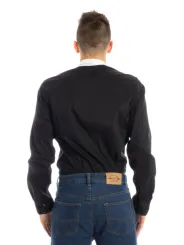 "PAPETE Startseite im Sale | SCHWARZES LANGARMHEMD FÜR HERREN VON PAPETE online kaufen"|Planet-Deluxe
