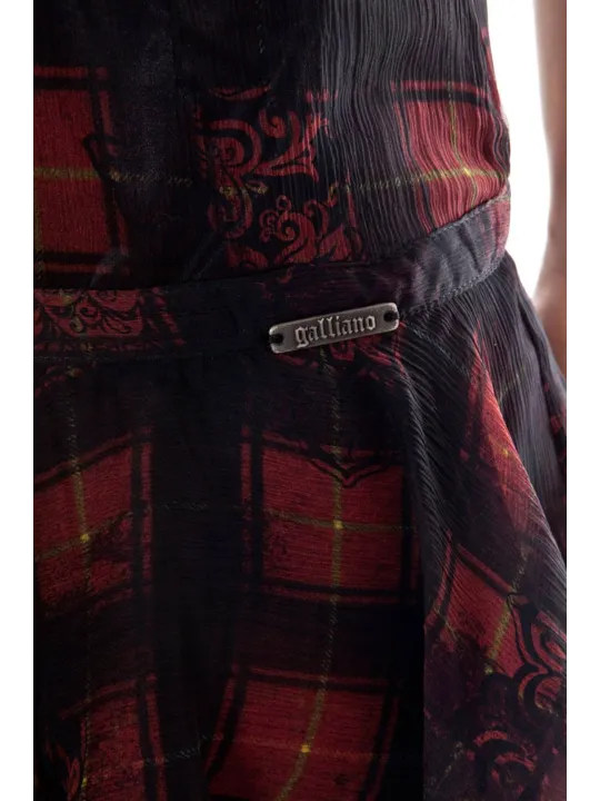 "JOHN GALLIANO Startseite im Sale | JOHN GALLIANO KURZER ROCK FÜR DAMEN SCHWARZ online kaufen"|Planet-Deluxe