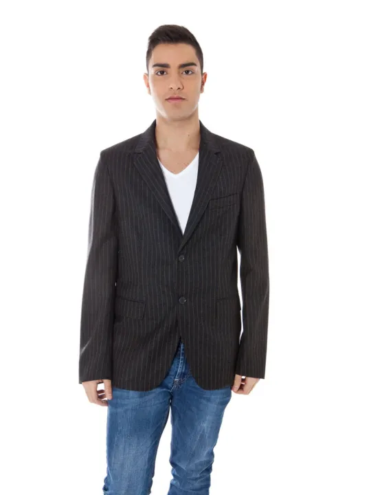 "Calvin Klein Startseite im Sale | CALVIN KLEIN GRAU KLASSISCHE HERRENJACKE online kaufen"|Planet-Deluxe