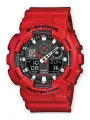 Roten Casio G-Shock Digitaluhr Herren