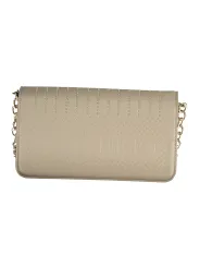 Luxuriöse Leder-Umhängetasche mit Logo & Kette